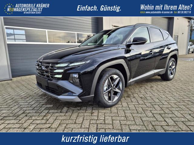 Hyundai TUCSON - Trend 1.6 T-GDI 150PS Automatik TZ 2026 Teil-Leder Sitzheizung v+h Lenkradheizung Klimaautomatik Navi Touchscreen DAB+ Apple CarPlay + Android Auto PDC R&uuml;ckf.-Kamera Matrix-LED-Scheinw.