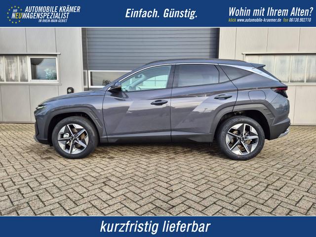 Hyundai TUCSON - Trend 1.6 T-GDI 150PS Automatik TZ 2026 Teil-Leder Sitzheizung v+h Lenkradheizung Klimaautomatik Navi Touchscreen DAB+ Apple CarPlay + Android Auto PDC R&uuml;ckf.-Kamera Matrix-LED-Scheinw.