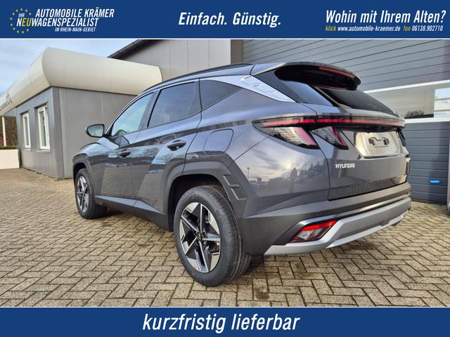 Hyundai TUCSON - Trend 1.6 T-GDI 150PS Automatik TZ 2026 Teil-Leder Sitzheizung v+h Lenkradheizung Klimaautomatik Navi Touchscreen DAB+ Apple CarPlay + Android Auto PDC R&uuml;ckf.-Kamera Matrix-LED-Scheinw.