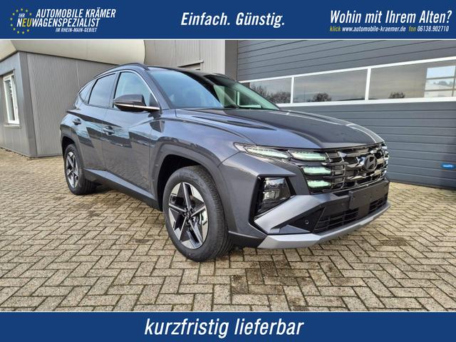 Hyundai TUCSON - Trend 1.6 T-GDI 150PS Automatik TZ 2026 Teil-Leder Sitzheizung v+h Lenkradheizung Klimaautomatik Navi Touchscreen DAB+ Apple CarPlay + Android Auto PDC R&uuml;ckf.-Kamera Matrix-LED-Scheinw.