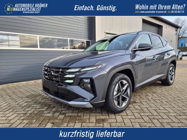 Hyundai TUCSON - Trend 1.6 T-GDI 150PS Automatik TZ 2026 Teil-Leder Sitzheizung v+h Lenkradheizung Klimaautomatik Navi Touchscreen DAB+ Apple CarPlay + Android Auto PDC R&uuml;ckf.-Kamera Matrix-LED-Scheinw.