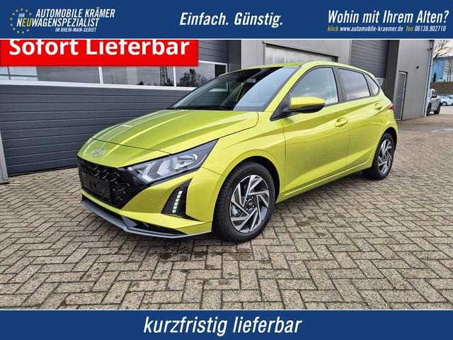 Hyundai i20 - 1.0 T-GDI 90PS Trend Automatik 5-t&uuml;rig Klimaautomatik Sitzheizung Lenkradheizung R&uuml;ckf.Kamera PDC Apple CarPlay Android Auto Tempomat Touchscreen 16"LM