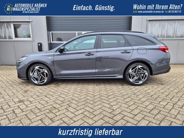 Hyundai i30 Kombi - 1.6 T-GDI 150PS Automatik N-Line MY2026 Sitzheizung Lenkradheizung Klimaautomatik Navi 10,3"-Touchscreen Bluelink Apple CarPlay + Android Auto PDC v+h R&uuml;ckf.Kamera 18-LM
