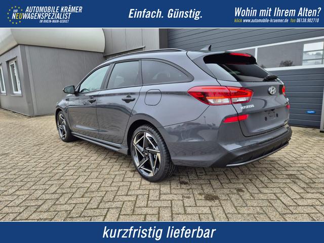 Hyundai i30 Kombi - 1.6 T-GDI 150PS Automatik N-Line MY2026 Sitzheizung Lenkradheizung Klimaautomatik Navi 10,3"-Touchscreen Bluelink Apple CarPlay + Android Auto PDC v+h R&uuml;ckf.Kamera 18-LM
