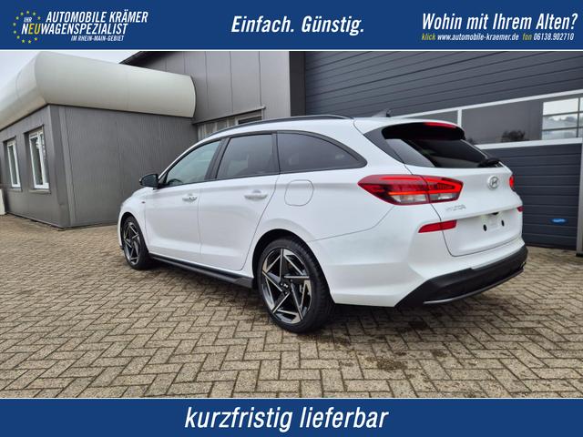 Hyundai i30 Kombi - 1.6 T-GDI 150PS Automatik N-Line MY2026 Sitzheizung Lenkradheizung Klimaautomatik Navi 10,3"-Touchscreen Bluelink Apple CarPlay + Android Auto PDC v+h R&uuml;ckf.Kamera 18-LM