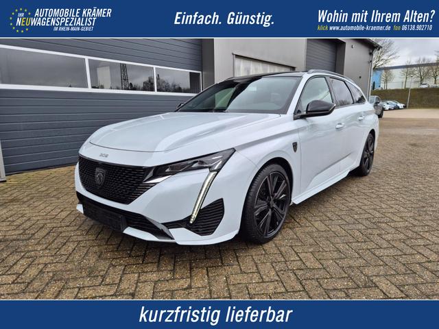 Peugeot 308 SW - GT Exclusive 1.2 Hybrid 145PS Automatik Matrix-LED elektr. PanoDach Heckklappe Sitzheizung Lenkradheizung Navi 10" HD-Touchscreen wireless Apple CarPlay + Android Auto FOCAL-System 2x Keyless ACC 4x Kamera PDC v+h 18"LM