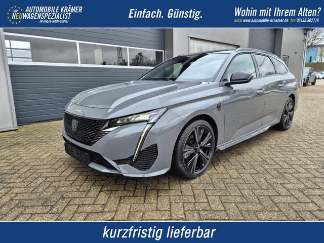 Peugeot 308 SW - GT Exclusive 1.2 Hybrid 145PS Automatik Matrix-LED elektr. PanoDach Heckklappe Sitzheizung Lenkradheizung Navi 10" HD-Touchscreen wireless Apple CarPlay + Android Auto FOCAL-System 2x Keyless ACC 4x Kamera PDC v+h 18"LM