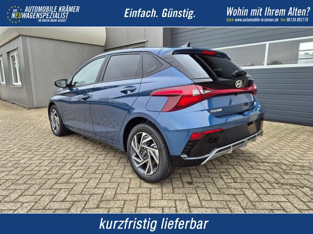 Hyundai i20 - 1.0 T-GDI 90PS Trend Automatik 5-t&uuml;rig Klimaautomatik Sitzheizung Lenkradheizung R&uuml;ckf.Kamera PDC Apple CarPlay Android Auto Tempomat Touchscreen 16"LM