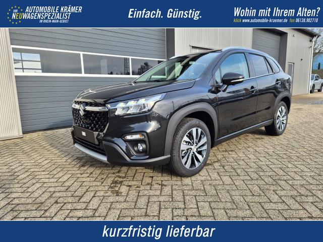 Suzuki S-Cross - Comfort+ 110PS MHEV 4x4 ALLGRIP 1.4 Boosterjet Teilleder Navi Klimaautomatik Sitzheizung ACC PDC v+h 4x Kamera Suzuki-Radio Apple CarPlay Android Auto Touchscreen 2xKeyless 17-LM