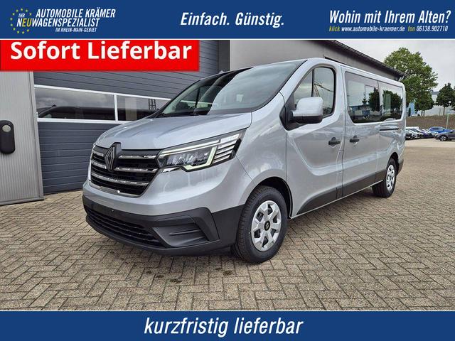 Renault Trafic - Combi L2 2.0 dCi 150PS Grand Evolution 9-Sitzer Rollstuhlrampe Rollstuhlsicherung Schiebet&uuml;r l+r Klima v+h DAB Bluetooth Touchscreen Apple CarPlay Android Auto PDC R&uuml;ckf.Kamera