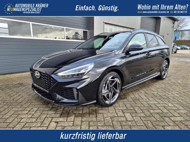 Hyundai i30 Kombi - 1.6 T-GDI 150PS Automatik N-Line MY2026 Sitzheizung Lenkradheizung Klimaautomatik Navi 10,3"-Touchscreen Bluelink Apple CarPlay + Android Auto PDC v+h R&uuml;ckf.Kamera 18-LM