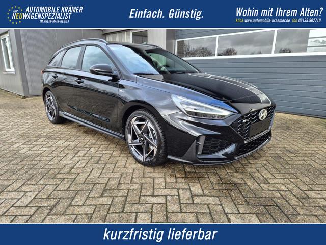 Hyundai i30 Kombi - 1.6 T-GDI 150PS Automatik N-Line MY2026 Sitzheizung Lenkradheizung Klimaautomatik Navi 10,3"-Touchscreen Bluelink Apple CarPlay + Android Auto PDC v+h R&uuml;ckf.Kamera 18-LM