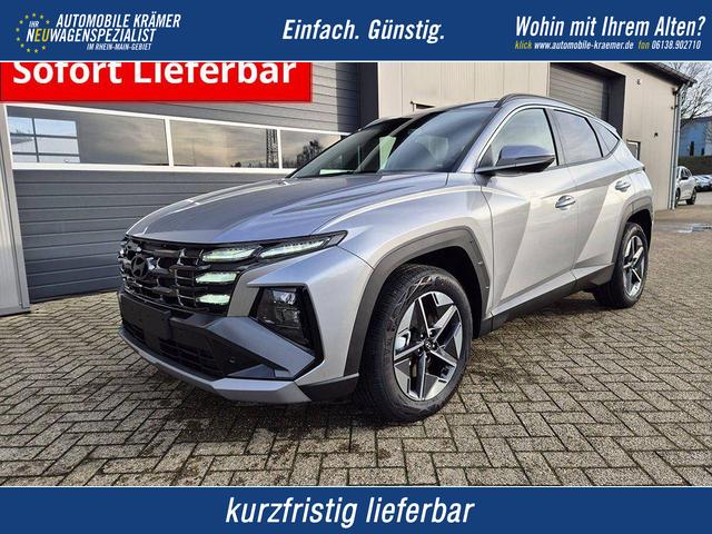 Hyundai TUCSON - Trend 1.6 T-GDI 150PS Automatik TZ 2026 Teil-Leder Sitzheizung v+h Lenkradheizung Klimaautomatik Navi Touchscreen DAB+ Apple CarPlay + Android Auto PDC R&uuml;ckf.-Kamera Matrix-LED-Scheinw.