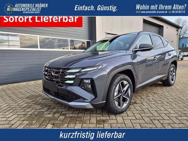 Hyundai TUCSON - Trend 1.6 T-GDI 150PS Automatik TZ 2026 Teil-Leder Sitzheizung v+h Lenkradheizung Klimaautomatik Navi Touchscreen DAB+ Apple CarPlay + Android Auto PDC R&uuml;ckf.-Kamera Matrix-LED-Scheinw.