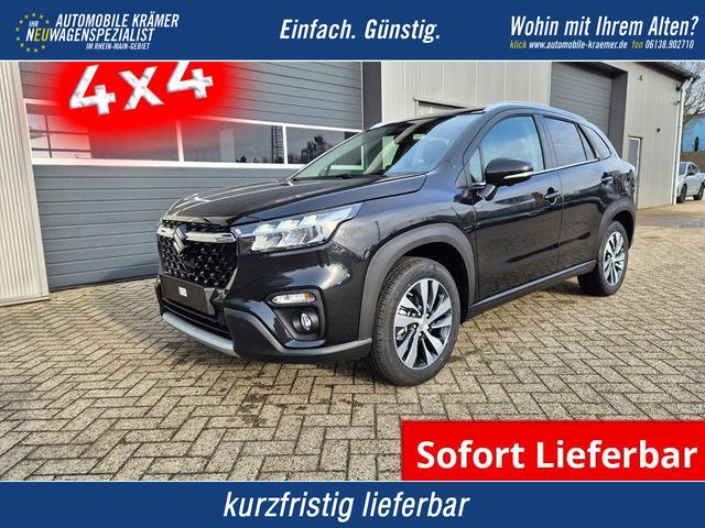 Suzuki S-Cross - Comfort+ 110PS MHEV 4x4 ALLGRIP 1.4 Boosterjet Teilleder Navi Klimaautomatik Sitzheizung ACC PDC v+h 4x Kamera Suzuki-Radio Apple CarPlay Android Auto Touchscreen 2xKeyless 17-LM