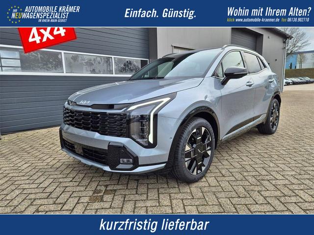 Kia Sportage - 1.6 T-GDi 180PS 4x4 AWD Automatik GT-Line NEUES MODELL MY26 FACELIFT Teil-Leder 19"LM Sitzheizung v+h Lenkradheizung Klimaautomatik ACC Navi Bluetooth Touchscreen Apple CarPlay Android Auto PDC R&uuml;ckf.Kamera 2x Keyless