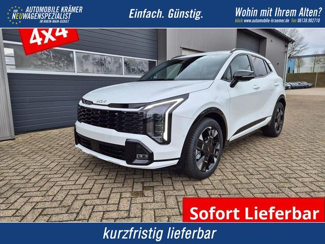 Kia Sportage - 1.6 T-GDi 180PS 4x4 AWD Automatik GT-Line NEUES MODELL MY26 FACELIFT Teil-Leder 19"LM Sitzheizung v+h Lenkradheizung Klimaautomatik ACC Navi Bluetooth Touchscreen Apple CarPlay Android Auto PDC R&uuml;ckf.Kamera 2x Keyless