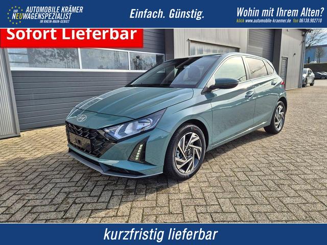 Hyundai i20 - 1.0 T-GDI 90PS Trend Automatik 5-t&uuml;rig Klimaautomatik Sitzheizung Lenkradheizung R&uuml;ckf.Kamera PDC Apple CarPlay Android Auto Tempomat Touchscreen 16"LM