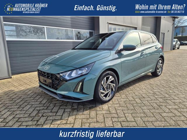 Hyundai i20 - 1.0 T-GDI 90PS Trend Automatik 5-t&uuml;rig Klimaautomatik Sitzheizung Lenkradheizung R&uuml;ckf.Kamera PDC Apple CarPlay Android Auto Tempomat Touchscreen 16"LM
