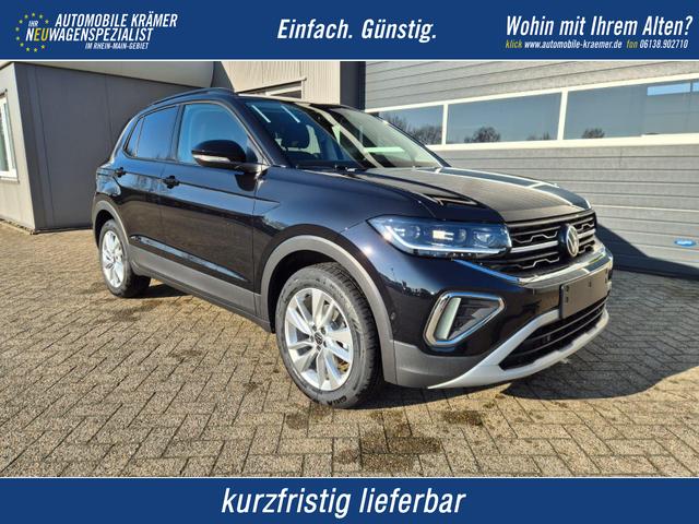 Volkswagen T-Cross - 1.0 TSI 116PS DSG Life LED-Matrix-Scheinwerfer ACC Klimaautomatik Sitzheizung PDC v+h 17-LM abged.Scheiben 2xKeyless DAB+ Bluetooth Touchscreen Apple CarPlay Android Auto