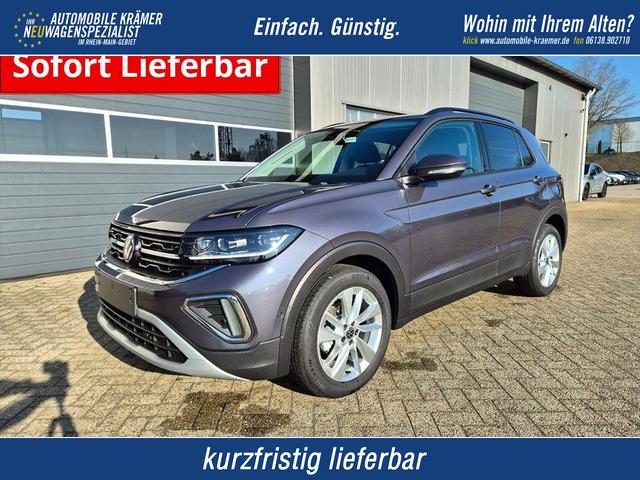 Volkswagen T-Cross - 1.0 TSI 116PS DSG Life LED-Matrix-Scheinwerfer ACC Klimaautomatik Sitzheizung PDC v+h 17-LM abged.Scheiben 2xKeyless DAB+ Bluetooth Touchscreen Apple CarPlay Android Auto
