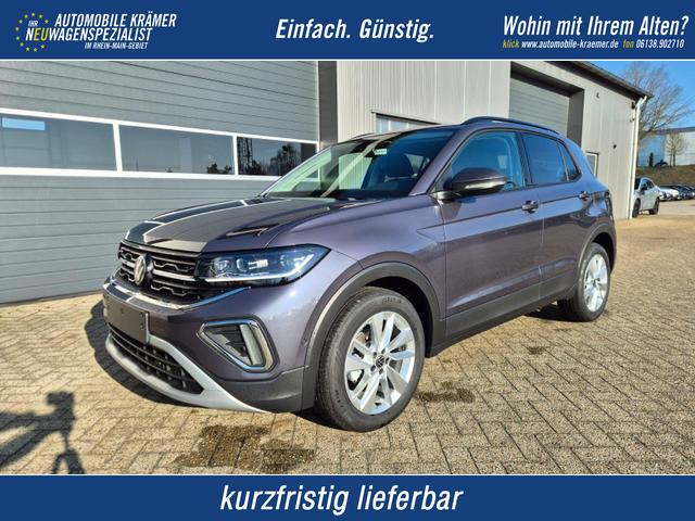 Volkswagen T-Cross - 1.0 TSI 116PS DSG Life LED-Matrix-Scheinwerfer ACC Klimaautomatik Sitzheizung PDC v+h 17-LM abged.Scheiben 2xKeyless DAB+ Bluetooth Touchscreen Apple CarPlay Android Auto