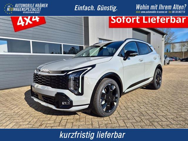 Kia Sportage - 1.6 T-GDi 180PS 4x4 AWD Automatik GT-Line NEUES MODELL MY26 FACELIFT Teil-Leder 19"LM Sitzheizung v+h Lenkradheizung Klimaautomatik ACC Navi Bluetooth Touchscreen Apple CarPlay Android Auto PDC R&uuml;ckf.Kamera 2x Keyless