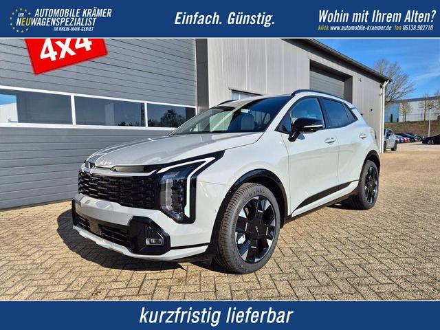 Kia Sportage - 1.6 T-GDi 180PS 4x4 AWD Automatik GT-Line NEUES MODELL MY26 FACELIFT Teil-Leder 19"LM Sitzheizung v+h Lenkradheizung Klimaautomatik ACC Navi Bluetooth Touchscreen Apple CarPlay Android Auto PDC R&uuml;ckf.Kamera 2x Keyless