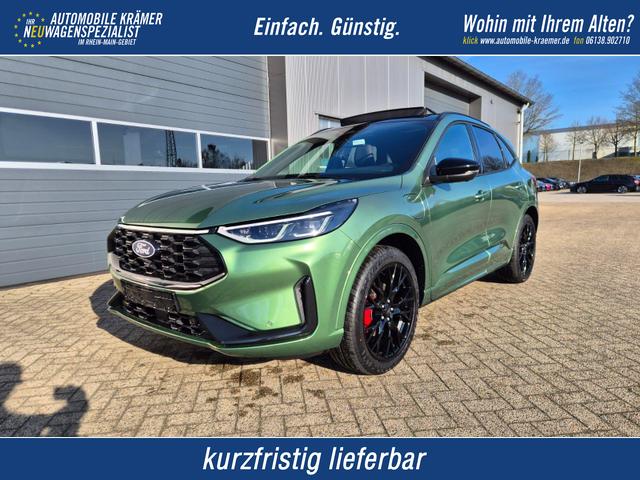 Ford Kuga - ST-Line X 243PS PHEV Automatik Black Package Matrix-LED schwenkb. AHK elektr. PanoDach Sitzheizung v+h Lenkradheizung Frontscheibe beheizb. Navi SYNC4 Apple CarPlay Android Auto Touchscreen PDC 4xKamera 2xKeyless B+O Sound 20"LM vollelektr. Reic