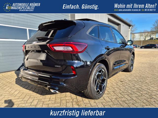 Ford Kuga - ST-Line X 243PS PHEV Automatik Matrix-LED schwenkb. AHK elektr. PanoDach Sitzheizung v+h Lenkradheizung Frontscheibe beheizb. Navi SYNC4 Apple CarPlay Android Auto Touchscreen PDC 4xKamera 2xKeyless B+O Sound 19"LM vollelektr. Reichweite 65KM