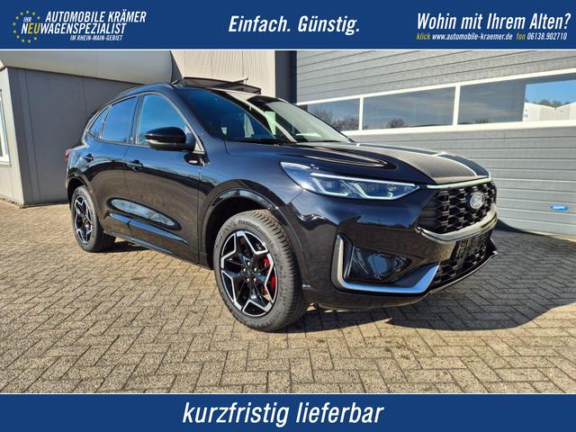 Ford Kuga - ST-Line X 243PS PHEV Automatik Matrix-LED schwenkb. AHK elektr. PanoDach Sitzheizung v+h Lenkradheizung Frontscheibe beheizb. Navi SYNC4 Apple CarPlay Android Auto Touchscreen PDC 4xKamera 2xKeyless B+O Sound 19"LM vollelektr. Reichweite 65KM