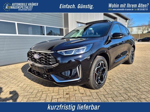 Ford Kuga - ST-Line X 243PS PHEV Automatik Matrix-LED schwenkb. AHK elektr. PanoDach Sitzheizung v+h Lenkradheizung Frontscheibe beheizb. Navi SYNC4 Apple CarPlay Android Auto Touchscreen PDC 4xKamera 2xKeyless B+O Sound 19"LM vollelektr. Reichweite 65KM