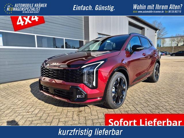 Kia Sportage - 1.6 T-GDi 180PS 4x4 AWD Automatik GT-Line NEUES MODELL MY26 FACELIFT Teil-Leder 19"LM Sitzheizung v+h Lenkradheizung Klimaautomatik ACC Navi Bluetooth Touchscreen Apple CarPlay Android Auto PDC R&uuml;ckf.Kamera 2x Keyless