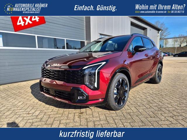 Kia Sportage - 1.6 T-GDi 180PS 4x4 AWD Automatik GT-Line NEUES MODELL MY26 FACELIFT Teil-Leder 19"LM Sitzheizung v+h Lenkradheizung Klimaautomatik ACC Navi Bluetooth Touchscreen Apple CarPlay Android Auto PDC R&uuml;ckf.Kamera 2x Keyless
