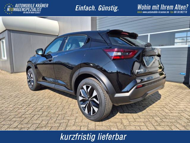 Nissan Juke - 1.0 DIG-T 114PS Acenta Klimaautomatik Sitzheizung R&uuml;ckf.Kamera Bluetooth Touchscreen wireless Apple CarPlay Android Auto