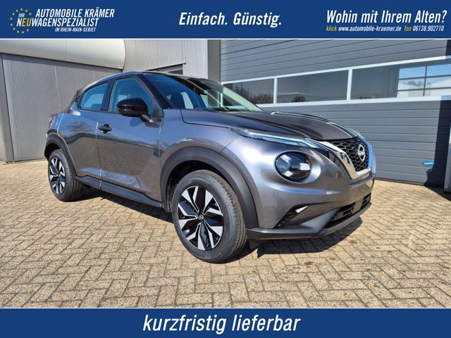 Nissan Juke - 1.0 DIG-T 114PS Acenta Klimaautomatik Sitzheizung R&uuml;ckf.Kamera Bluetooth Touchscreen wireless Apple CarPlay Android Auto