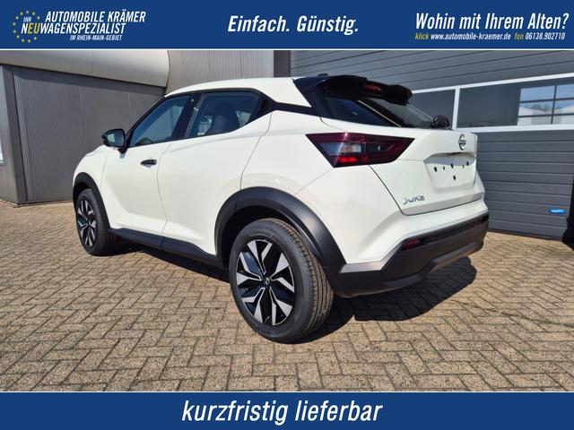 Nissan Juke - 1.0 DIG-T 114PS Acenta Klimaautomatik Sitzheizung R&uuml;ckf.Kamera Bluetooth Touchscreen wireless Apple CarPlay Android Auto