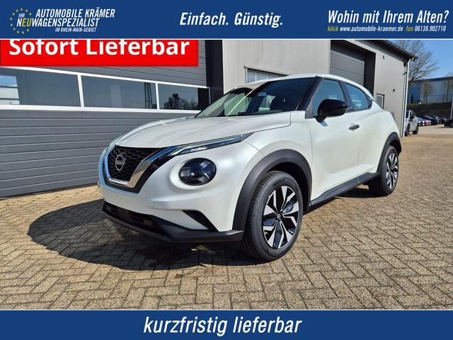Nissan Juke - 1.0 DIG-T 114PS Acenta Klimaautomatik Sitzheizung R&uuml;ckf.Kamera Bluetooth Touchscreen wireless Apple CarPlay Android Auto