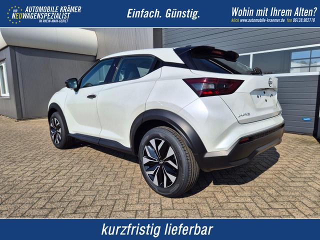 Nissan Juke - 1.0 DIG-T 114PS Acenta Klimaautomatik Sitzheizung R&uuml;ckf.Kamera Bluetooth Touchscreen wireless Apple CarPlay Android Auto