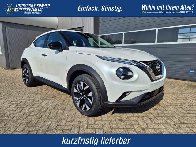 Nissan Juke - 1.0 DIG-T 114PS Acenta Klimaautomatik Sitzheizung R&uuml;ckf.Kamera Bluetooth Touchscreen wireless Apple CarPlay Android Auto