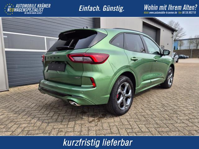 Ford Kuga - ST-Line X 243PS PHEV Automatik schwenkb. AHK Sitzheizung v+h Lenkradheizung Frontscheibe beheizb. Klimaauomatik Navi SYNC4 Apple CarPlay Android Auto Touchscreen PDC 4xKamera 2xKeyless B+O Sound 18"LM vollelektr. Reichweite 67KM