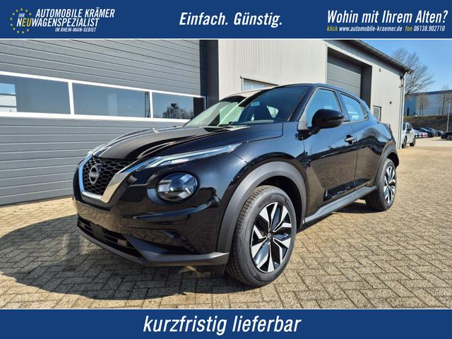 Nissan Juke - 1.0 DIG-T 114PS Acenta Klimaautomatik Sitzheizung R&uuml;ckf.Kamera Bluetooth Touchscreen wireless Apple CarPlay Android Auto