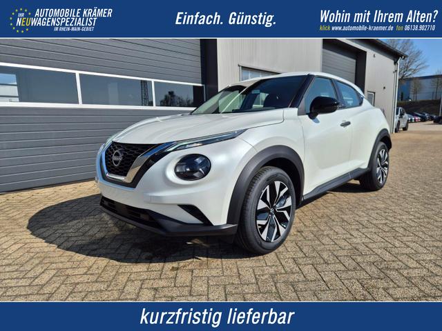 Nissan Juke - 1.0 DIG-T 114PS Acenta Klimaautomatik Sitzheizung R&uuml;ckf.Kamera Bluetooth Touchscreen wireless Apple CarPlay Android Auto