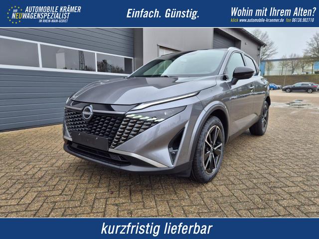Nissan Qashqai - 1.3 DIG-T MHEV 158 PS X-Tronic Tekna Voll-Leder Klimaautomatik PanoGlasdach Sitzheizung Lenkradheizung Navi Head-Up Display elektr. Heckklappe ACC PDC v+h 360&deg;Kamera DAB Bluetooth Touchscreen Apple CarPlay Android Auto 19"LM