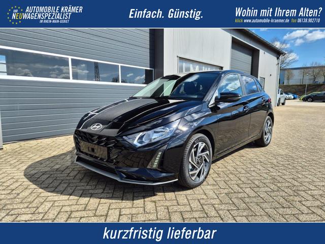 Hyundai i20 - 1.0 T-GDI 90PS Trend 5-t&uuml;rig Klimaautomatik Sitzheizung Lenkradheizung R&uuml;ckf.Kamera PDC Apple CarPlay Android Auto Tempomat Touchscreen 16"LM
