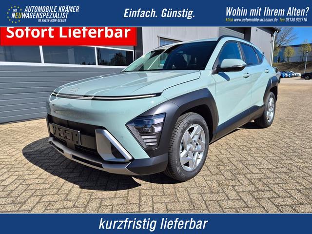 Hyundai KONA - Trend 1.6 T-GDI 150PS Automatik MY2026 Voll-LED-Projektionsscheinw. mit LED-Lichtband Sitzheizung v+h Lenkradheizung ACC Klimaautomatik Navi Touchscreen DAB+ Apple CarPlay + Android Auto PDC R&uuml;ckf.Kamera 2xKeyless 17-LM