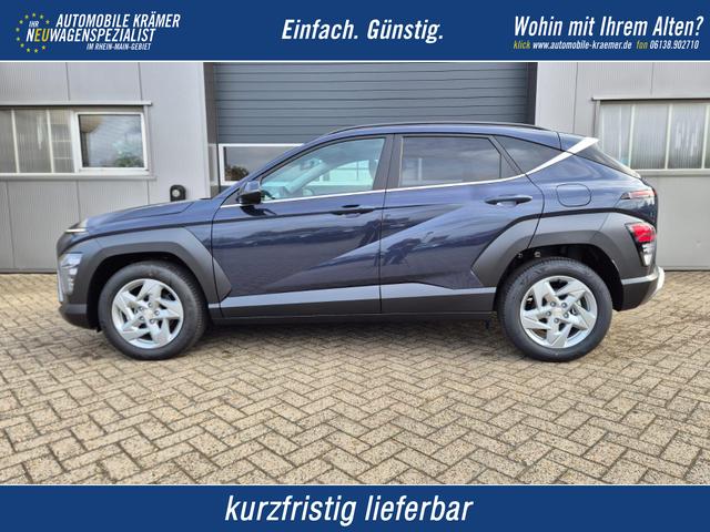 Hyundai KONA - Trend 1.6 T-GDI 150PS Automatik MY2026 Voll-LED-Projektionsscheinw. mit LED-Lichtband Sitzheizung v+h Lenkradheizung ACC Klimaautomatik Navi Touchscreen DAB+ Apple CarPlay + Android Auto PDC R&uuml;ckf.Kamera 2xKeyless 17-LM
