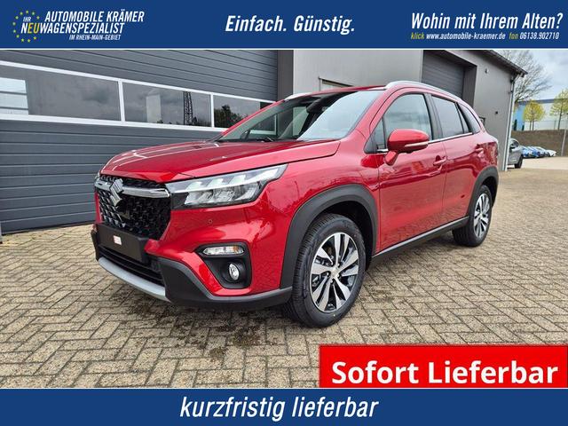 Suzuki S-Cross - Comfort+ 110PS Automatik MHEV 1.4 Boosterjet Teilleder Navi Klimaautomatik Sitzheizung ACC PDC v+h 4x Kamera Suzuki-Radio Apple CarPlay Android Auto Touchscreen 2xKeyless 17-LM