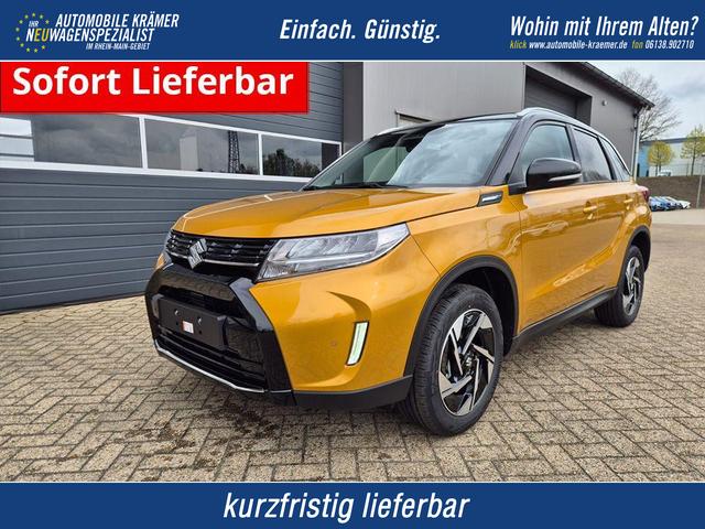 Suzuki Vitara - Comfort+ 110PS Automatik MHEV 1.4 Boosterjet Teilleder Navi Klimaautomatik Sitzheizung ACC PDC v+h R&uuml;ckf.Kamera Suzuki-Radio Apple CarPlay Android Auto Touchscreen 2xKeyless 17-LM