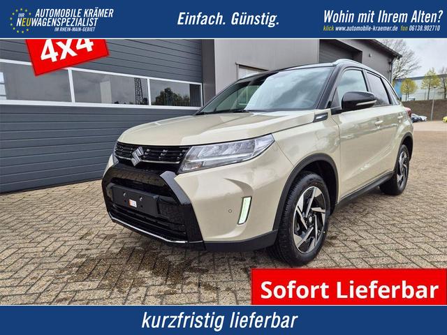 Suzuki Vitara - Comfort+ 110PS MHEV 4x4 ALLGRIP 1.4 Boosterjet Allrad Teilleder mit Alcantara Navi Klimaautomatik Sitzheizung ACC PDC v+h R&uuml;ckf.Kamera Suzuki-Radio Apple CarPlay Android Auto Touchscreen 2xKeyless 17-LM